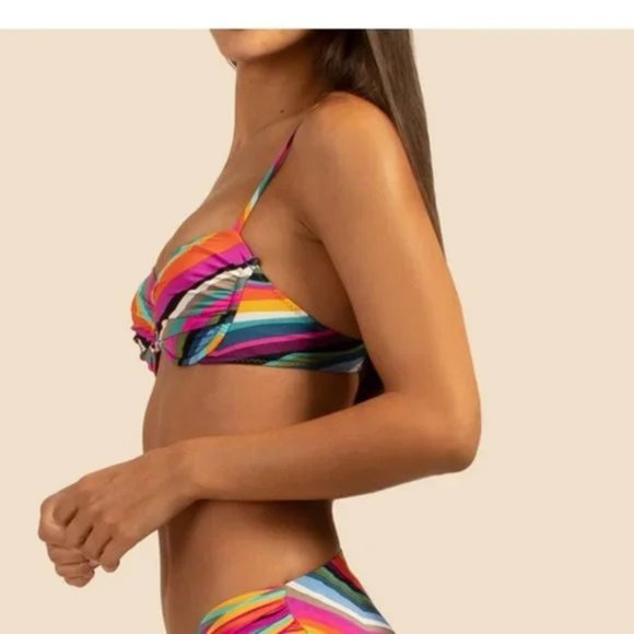 🦞🌴Trina Turk Louve Underwire  Bikini Sz 8 NWT👙🩴 - Picture 5 of 5